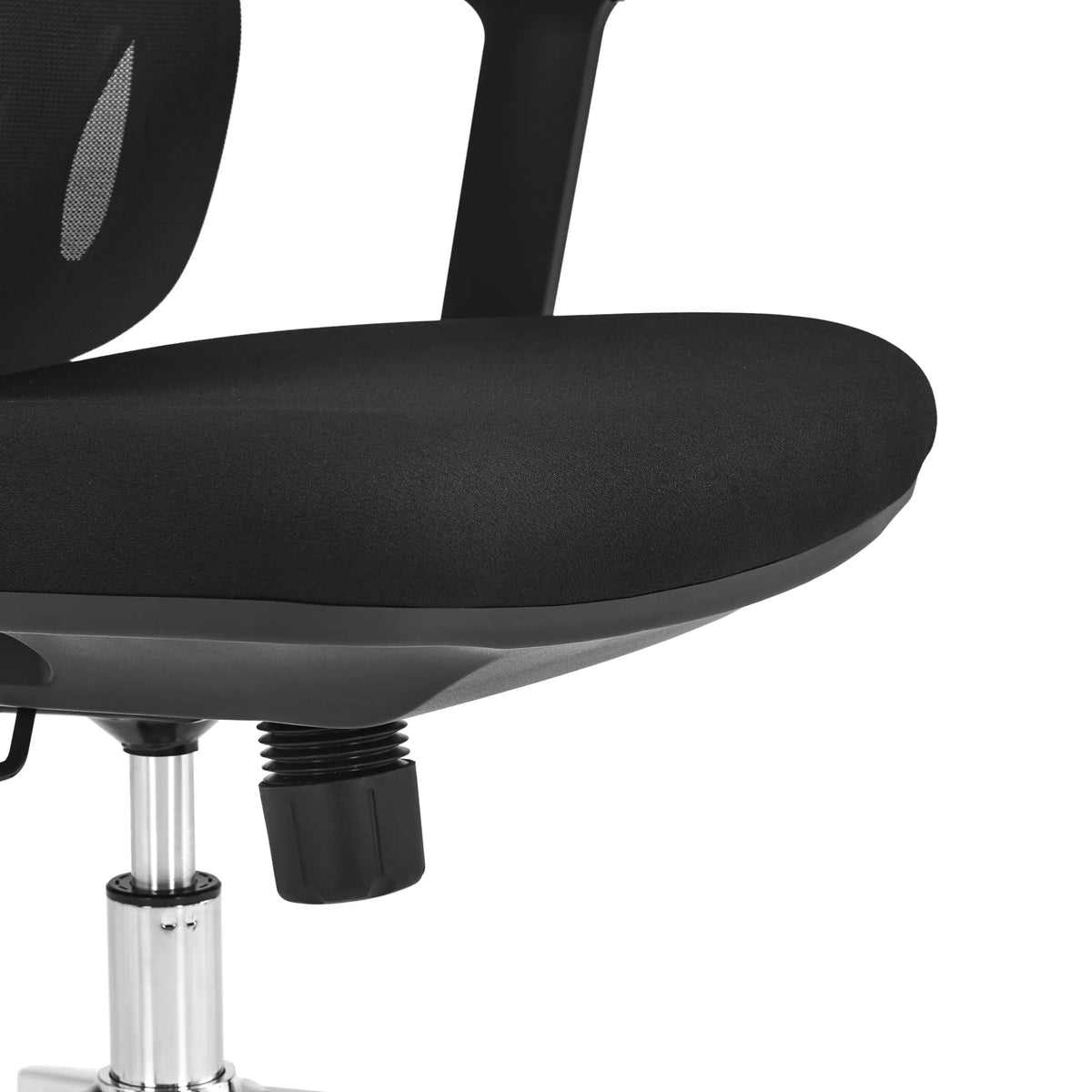 Assise et vérin à gaz du siège de bureau de qualité professionnelle Ergosento en noir de hjh OFFICE