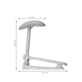 Dessin dimensionnel du repose-pieds LiberNovo Omni StepSync avec 42,3 × 42,8 cm de Libernovo