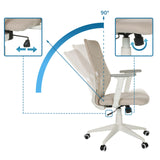 Verstellmechanismen des Home-Office-Bürostuhls COSIO II inklusive 90°-Rückenlehne von hjh OFFICE