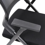 Accoudoir noir de la Chaise pliante PRIORITY II de hjh OFFICE