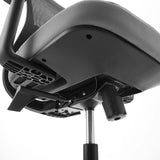 Dessous de l'assise avec vérin à gaz et mécanisme du Siège de bureau à domicile Sedito de hjh OFFICE