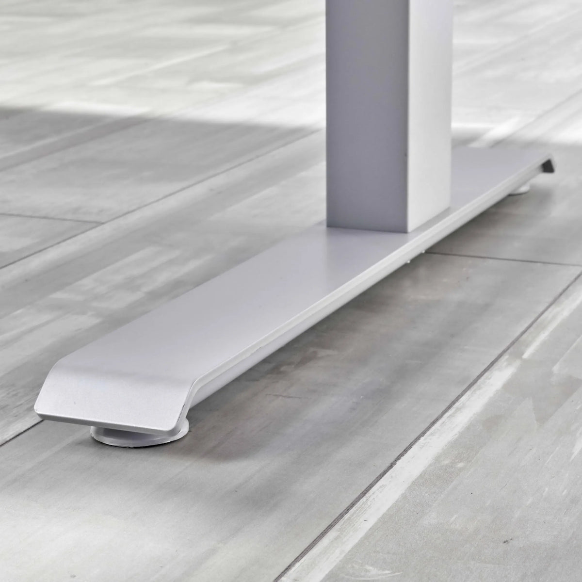 Pied plat avec vérin de réglage du bureau à hauteur réglable électriquement XDKB 16 G de hjh OFFICE PRO