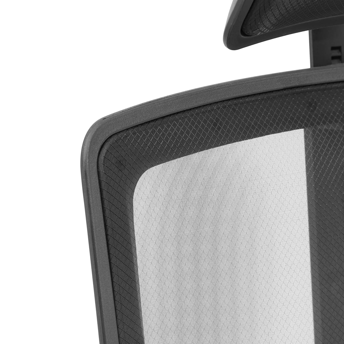 Tissu maille respirant du dossier du siège de bureau de qualité professionnelle ARCEO B en noir de hjh OFFICE