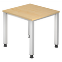 QUEO 8 S | 80x80 | Bureau réglable en hauteur 