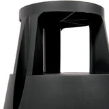 Partie supérieure du Tabouret marchepied TIO-M I noir avec ouverture de poignée de hjh OFFICE