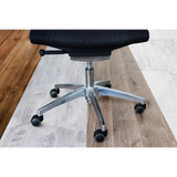 Piètement à cinq branches avec roulettes noires 5x ROLO 11mm/50mm pour sols durs de hjh OFFICE