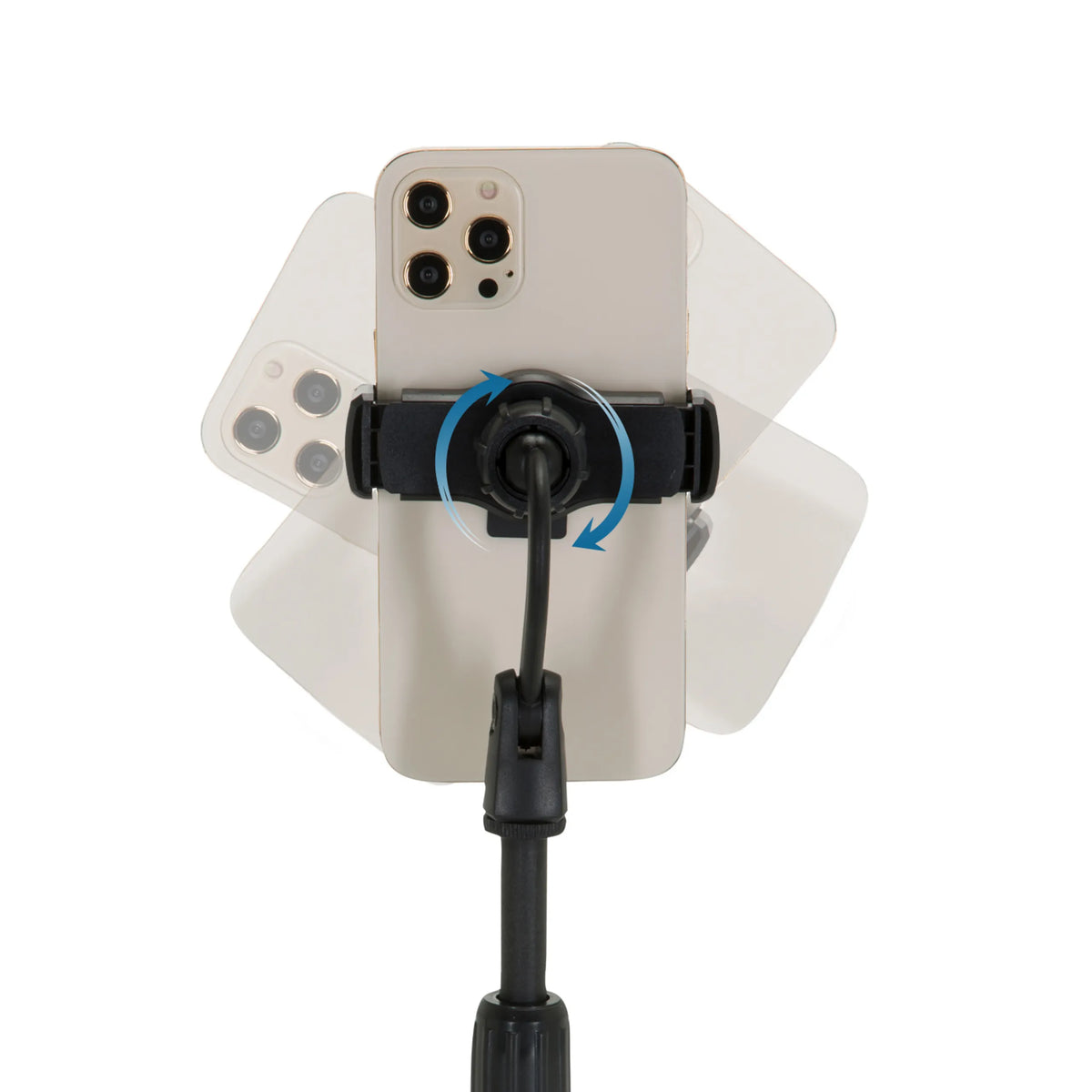 Mécanisme de rotation à 360 degrés du Support de téléphone portable & tablette FLEXMOBI II de hjh OFFICE