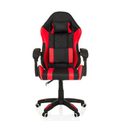 Gamingstuhl GAMEBREAKER W02 in Schwarz-Rot mit Nackenstütze und Armlehnen von MyBuero