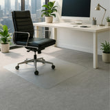 Tapis de sol transparent ULTIMAT II en polycarbonate pour moquettes de Floortex
