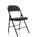 TUDELA I | Tissu velours - Chaise pliante 