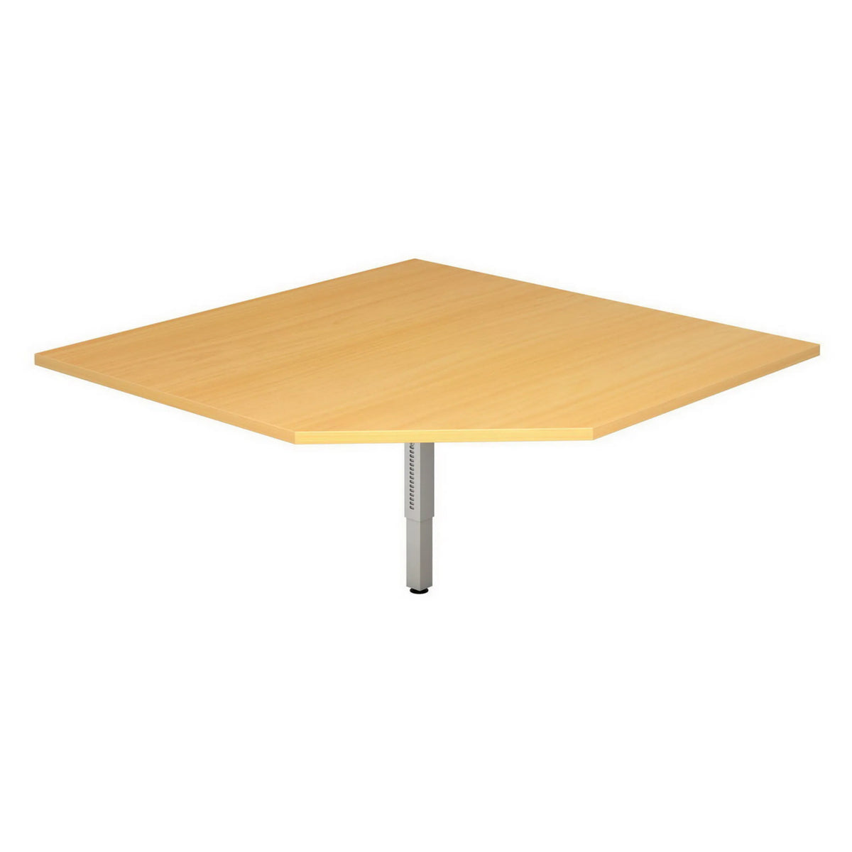 Plateau trapézoïdal en hêtre du bureau HT12 de hjh OFFICE PRO