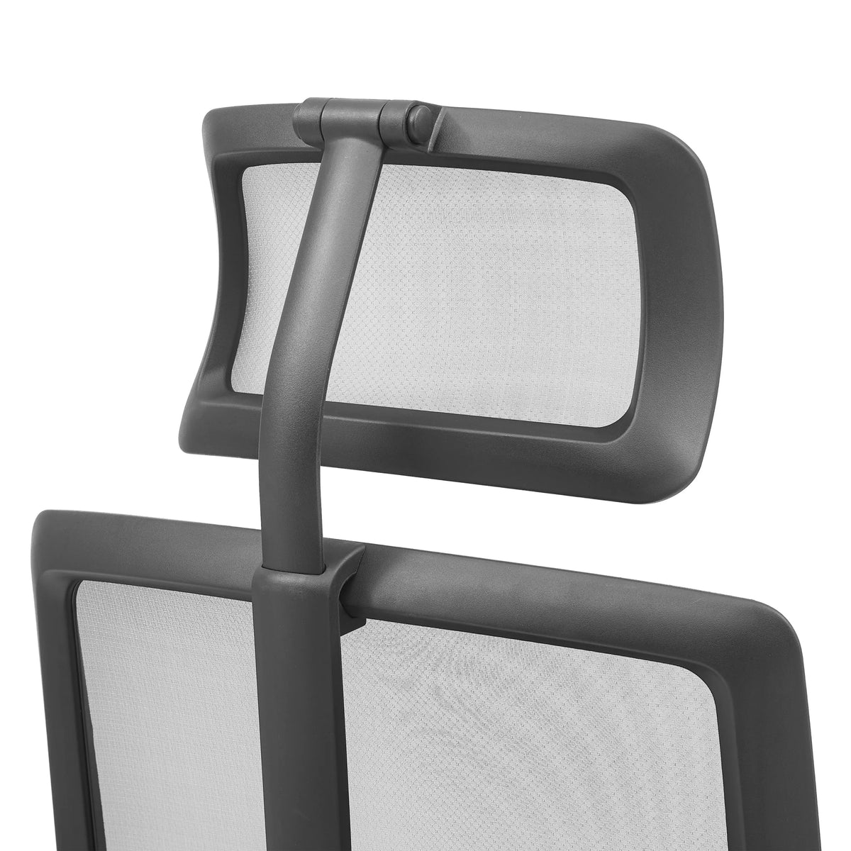 Appui-tête réglable en hauteur avec revêtement en maille du Siège de bureau de qualité professionnelle ARCEO B en noir de hjh OFFICE