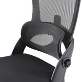Verstellbare Lendenwirbelstütze aus Netzgewebe des Profi-Bürostuhls MC102C-M101 in Schwarz von Sihoo