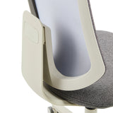 Support latéral du dossier du Siège de bureau à domicile Sitflex Lady en gris de hjh OFFICE