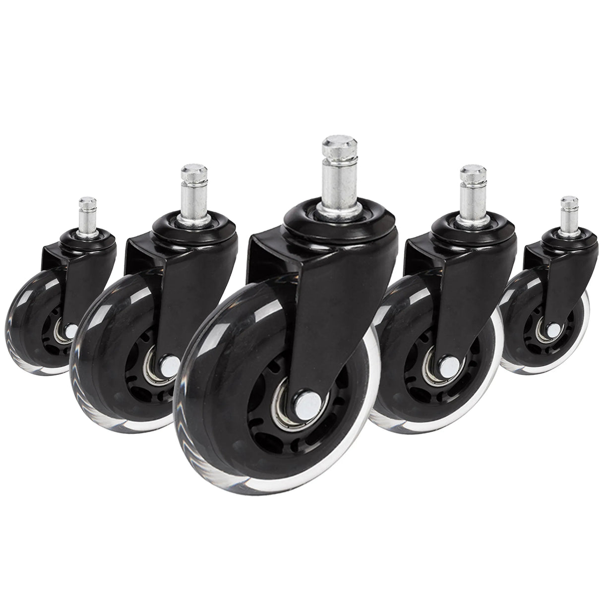 5x ROLO SKATE ST 11mm/75mm Sols durs - Roulettes 