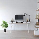 Plante artificielle ARECA de couleur verte avec pot noir de hjh OFFICE