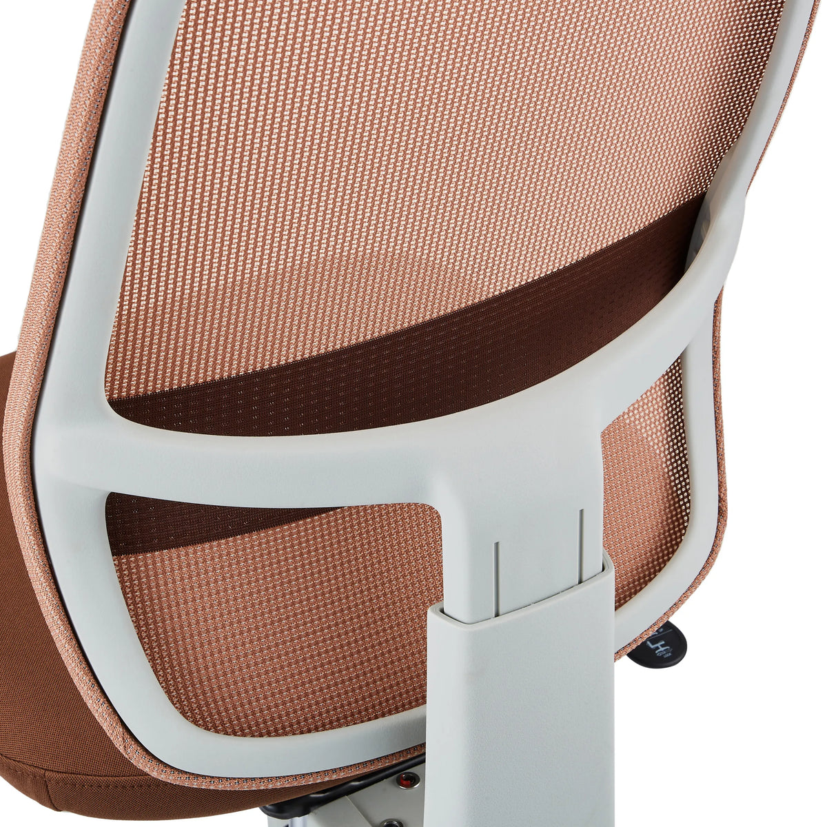 Tissu maille marron du dossier du Siège de bureau de qualité professionnelle Minoro W de hjh OFFICE