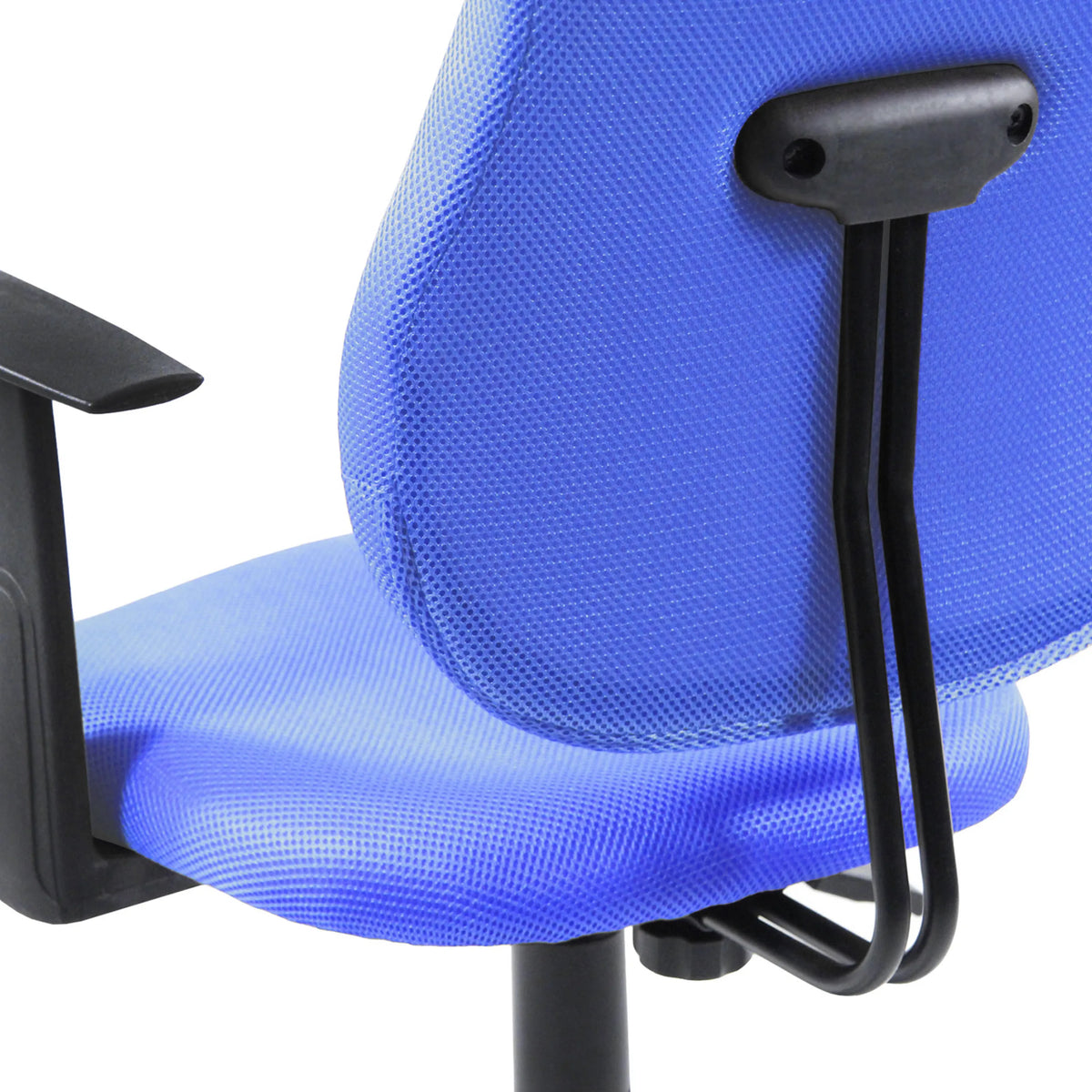 Support de dossier et revêtement en tissu bleu de la chaise pivotante pour des enfants KIDDY STYLE de hjh OFFICE