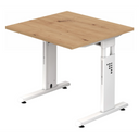 MEGA 8 W | 80x80 | Bureau réglable en hauteur 