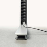 Chaîne de câbles verticale des Accessoires CKVL en noir avec câble d'alimentation de hjh OFFICE PRO