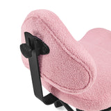 Mécanisme de réglage noir et revêtement texturé rose de la chaise de méditation Asanasit de hjh LIVING