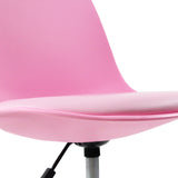 Assise et dossier roses de la chaise pivotante pour des enfants FANCY II de hjh OFFICE