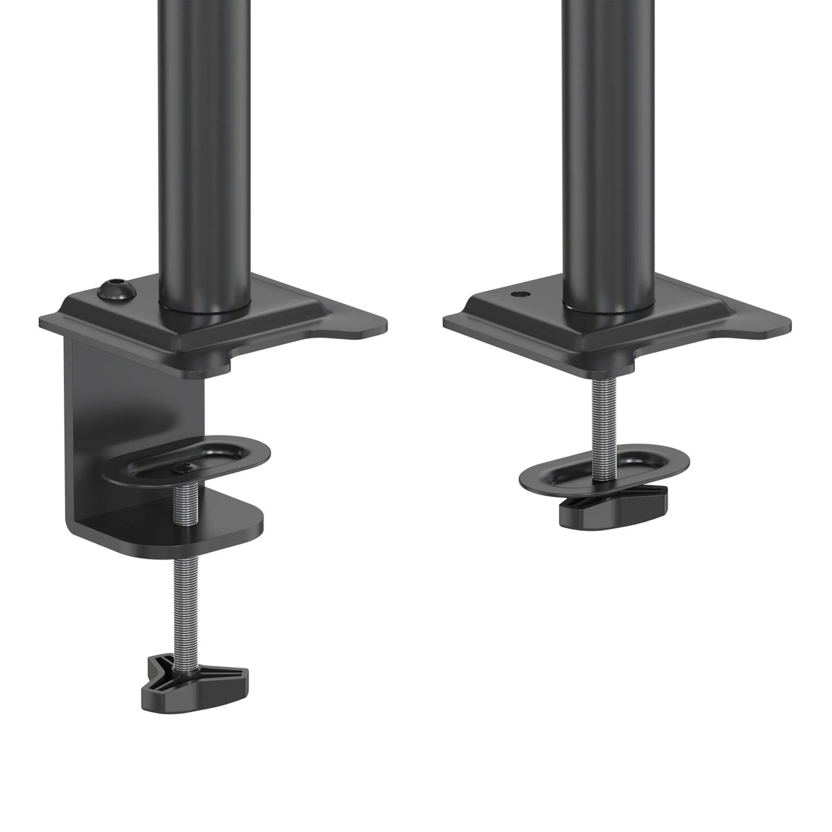 Fixation de table avec serre-joints de la Fixation pour écran Ergomount M2 en noir de hjh OFFICE