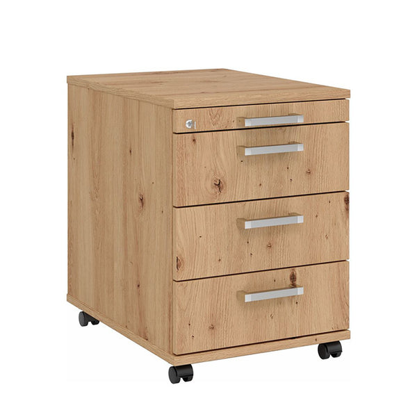 Conteneur roulant en bois