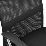 Dossier en maille noire et accoudoir du siège de direction pour bureau à domicile PURE NET de hjh OFFICE