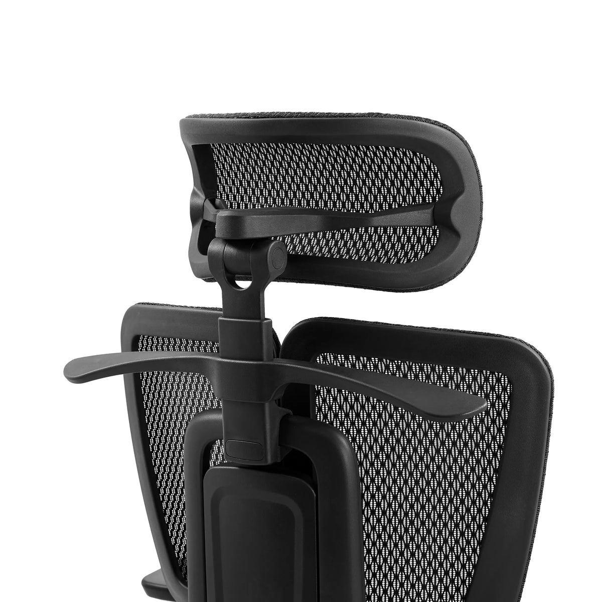 Appui-tête réglable avec maille en nylon noir du siège de bureau de qualité professionnelle Ergo U2 Pro3 de hjh OFFICE