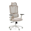 ERGOMY W | Tissu / Maille | Structure : Blanc - Siège de bureau de qualité professionnelle 