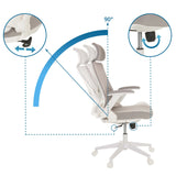 Mécanismes de réglage du Siège de bureau à domicile VENDO W avec inclinaison à 90° de hjh OFFICE