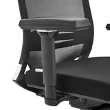 Accoudoir réglable du Siège de bureau de qualité professionnelle PORTO PRO en noir de hjh OFFICE