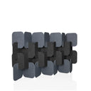 FLEXMIUT PLUG | Ensemble de 4 pièces (H × L × P) 114 × 174 × 25 cm - Cloison de séparation 