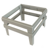 Insert pour dossiers suspendus ACHR en plastique gris avec cadre rectangulaire de hjh OFFICE PRO