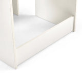 Bord inférieur du boîtier et pied du Miroir de Maquillage Glamdesk en blanc de hjh LIVING