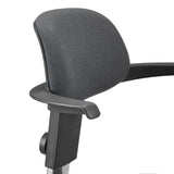 Appui-tête en tissu gris foncé de la chaise de travail WORK 40 de hjh OFFICE