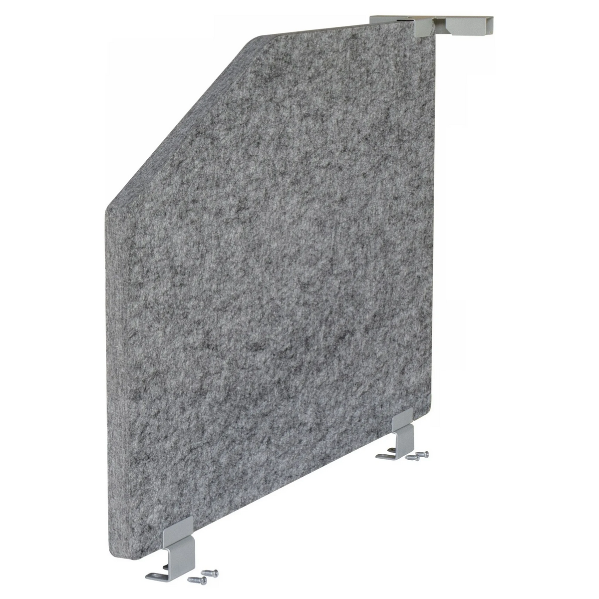 Paroi acoustique centrale gris chiné ARS 1 avec clips de fixation de hjh OFFICE PRO