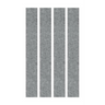 Éléments muraux acoustiques gris chiné AWP en quatre panneaux étroits de hjh OFFICE PRO