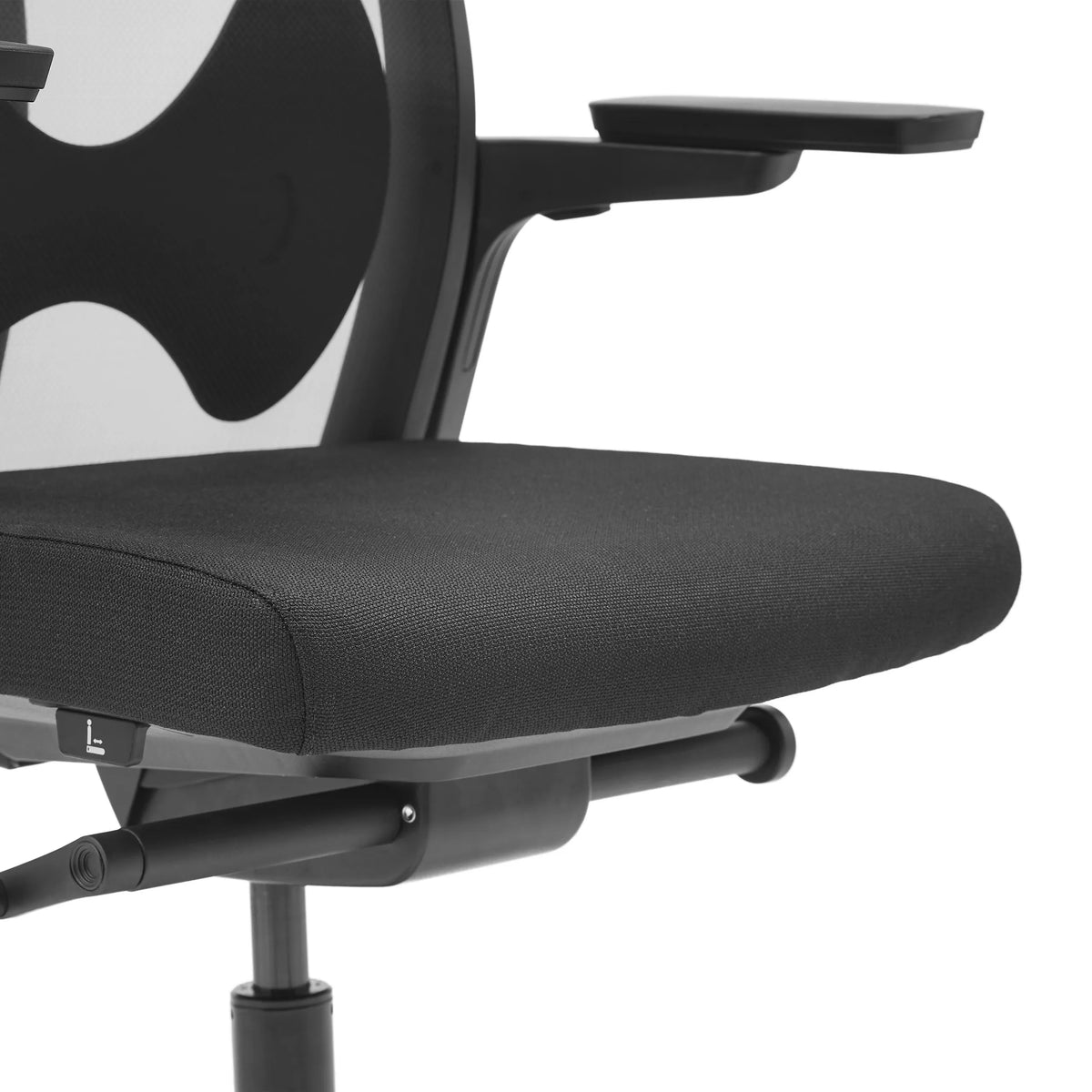 Assise et accoudoir noirs du siège de bureau de qualité professionnelle ARCEO B de hjh OFFICE