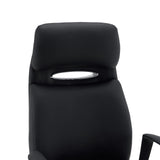 Appui-tête avec détail couleur chrome du Siège de direction de qualité professionnelle VELVET ECO de hjh OFFICE