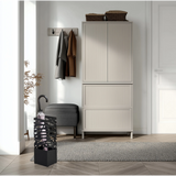 Porte-parapluie noir PLUVARIS des Accessoires de hjh LIVING