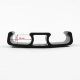 Patin noir pour la Chaise à quatre pieds CONNECT XT avec des dimensions de 35 mm et 10 mm de hjh OFFICE