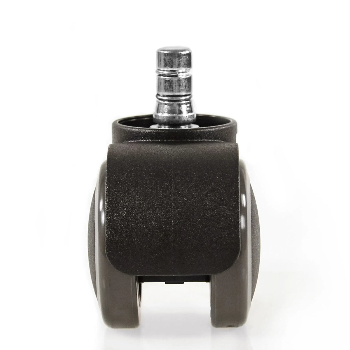 Roulettes 5x ROLO No-Noise 11mm/50mm noires pour sols durs avec goupille de fixation métallique de hjh OFFICE