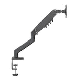 Fixation pour écran Ergomount GF1 noire avec bras articulé et fixation par pince de bureau de hjh OFFICE