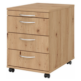 BARI 1606 | Rollcontainer mit 3 Schüben | Holz - buerostuhl24