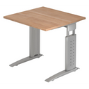UNDA 8 S | 80x80 | Bureau réglable en hauteur 