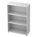 Étagère blanche BETA 4500 avec trois surfaces de rangement ouvertes de hjh OFFICE PRO