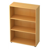 Étagère BETA 4500 en décor couleur hêtre avec trois surfaces de rangement de hjh OFFICE PRO