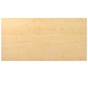 Plateau de bureau BETA 4980 aspect érable clair avec veinage naturel de hjh OFFICE PRO